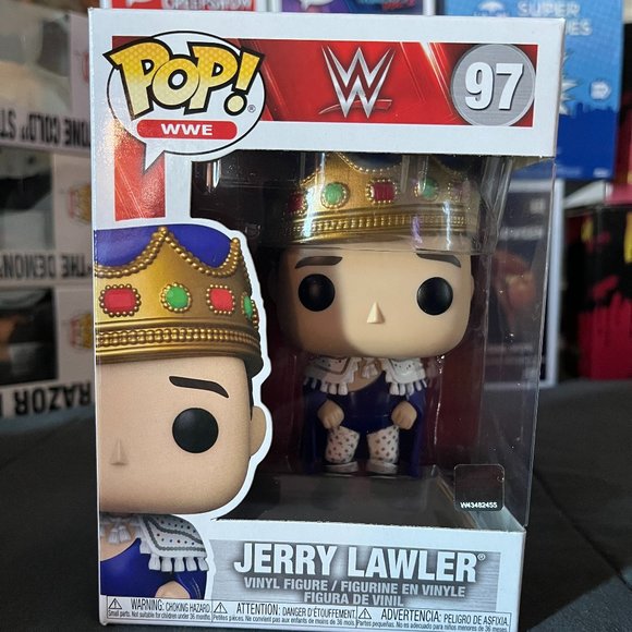 Jerry The King Lawler - WWE Collection - Funko POP #97 - Picture 1 of 2